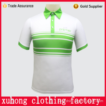 Wholesale custom logo polo shirt full sublimation printing